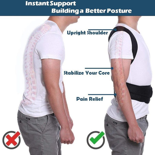 Adjustable Posture Corrector Belt | Pain Removing / Height Increasing